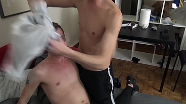 2739 the slut JAY CARRIGTOnf ucked bareback by Tim COSLA raw