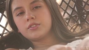 Lucy Doll’s Sweet Bending 2 – Outdoor Panty Tease
