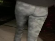 Flashing and public fuck at apartment parking lot