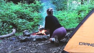 "Real Sex in the forest. Fucked a tourist in a tent"