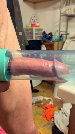 Crossdresser Michelle Pantyhose Thong Cock Pumpe