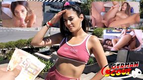 GERMAN SCOUT - FIT GIRL PENELOPE PICKED UP AND FUCKED FOR CASH