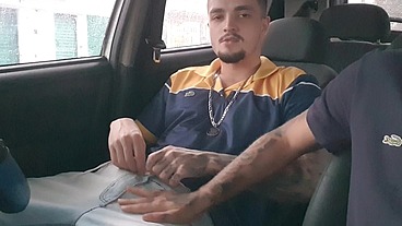 MAMANDO MEU AMIGO NO CARRO