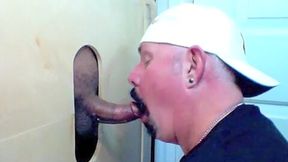 Fucking The Gloryhole Cock Sucker