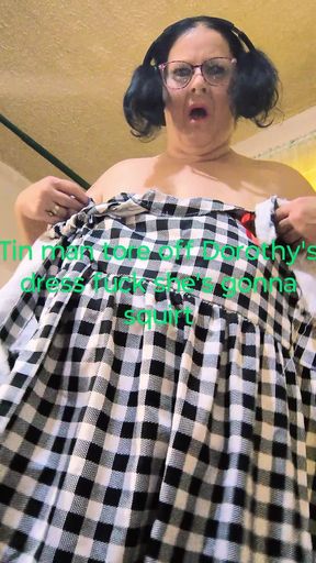 Tin Man Ripped off Her Dress Now He&#039;s a Squirted Mess