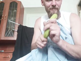Miko Wilde whipped cream and fruit in ass.
