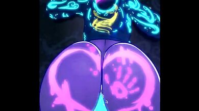 Futuristic porn magenta