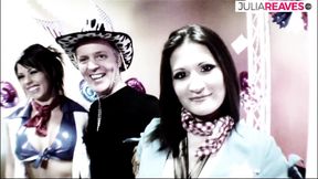 Hot girls ride huge cocks hard to a cumshot