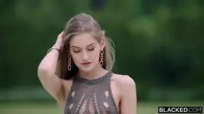 Blacked Gorgeous Model Can't Oppose Her Photographer's BBC