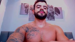 naked and play with my big cock hard ... ohmibod is on ;) - Part 6