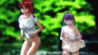 【MMD R-19 year old SEX DANCE】TASTY SWEET EROTIC ASS SWEET SATISFACTION おいしいお尻 [MMD]