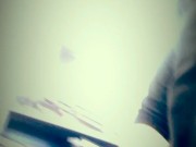 Oh y'all wanted to see me cum at work?! HUGE CUMSHOT!!