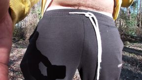 Sweaty Jock Jerks off in Forest While Talking Dirty - Hairy, Uncut &amp; Verbal (part 1)
