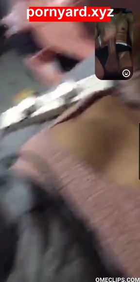Thick husky gets a surprise group encounter