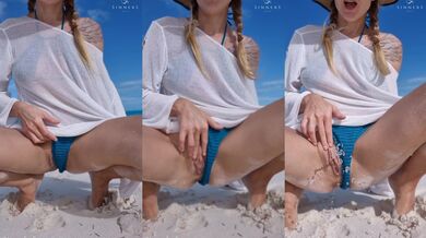 PISSING IN YOUR MOUTH AT THE BAHAMA BEACH