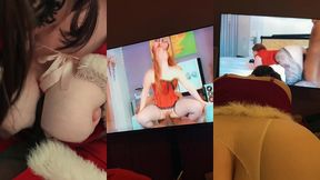 compilation de la sextape de noel hard porno, pipe, branlette espagnole, ...