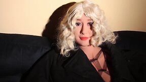 Boss fucks his large schlong trans secretary (tv trasex doll fuck)