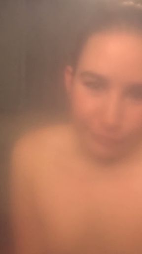Girl sharing my cock with her faggot roommate to cum on his pathetic face   Clip 3