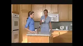 Busty blonde bombshell enjoys DP and eats seed
