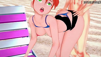 Grown Gwen Tennyson Bikini beach sex 1 Ben10 | Watch the full and FPOV on Sheer &amp_ PTRN: Fantasyking3