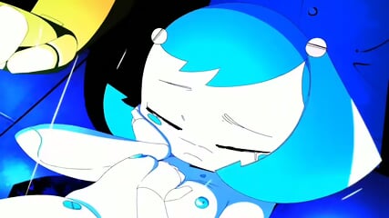 Teenage robot is a slut machine