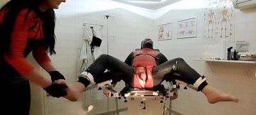 Tickled on the Gynecologicalchair