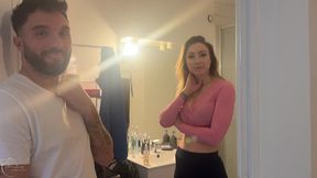 trio torride avec lea pam, elisa calvi et ses gros seins naturels, et gael braga