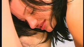 Blonde and Brunette Babes Wrestle Into Toy-filled Lesbian Frenzy