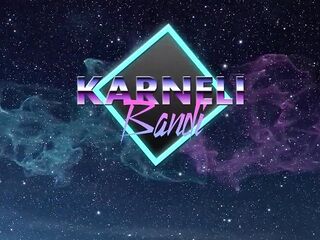 Nier Automata 2b Banged Herself with a Sex-toy and Got a Soaked Creampie in the Booty. Karneli Bandi