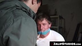 Twink sub Anthony Corsi gladly obeys his master Pedro Spears