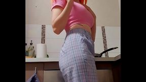 Freya Farting While Cooking!