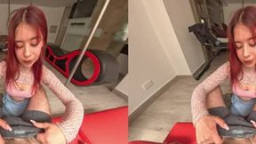 Horny Latina: Private Striptease & Intense POV Blowjob 3D SBS for Apple Vision Pro & Meta Quest 3