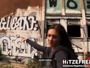 HITZEFREI.dating PUBLIC Berliner Göre nackt in S-Bahn & an Bahnhof gefickt