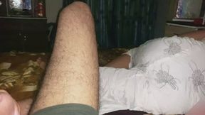 Desire to Fuck Indian Big Ass But the Fetish of Cum Just Looking Indian Tight Ass Real Homemade