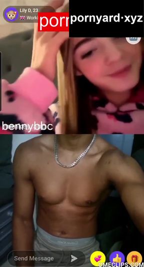 Amateur teen reacts to homemade porn