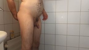 Hairy Gay Showering