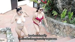 Farm Milf Lesbians fuck with hot experienced pussies