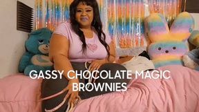 GASSY CHOCOLATE MAGIC BROWNIE