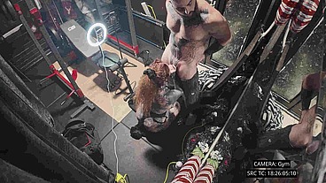 HAPPY WILDD KINKMAS DAY 8 VOYEURISM CCTV GYM FACIAL