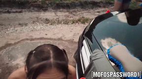 Perfect babe JC Wilds is super wet and turned on by Johnny Loves big cock&#x1F32D;