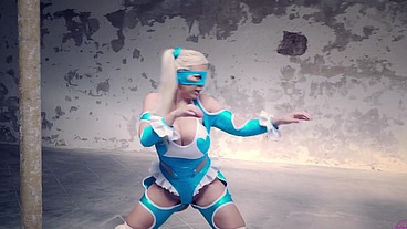 STREET FIGHTER COSPLAY WITH FIGHT AND SEX EMILIO ARDANA - BLONDIE FESSER
