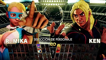 STREET FIGHTER COSPLAY WITH FIGHT AND SEX EMILIO ARDANA - BLONDIE FESSER
