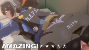 Sexy Policewoman And Her Big Cock In Her Ass