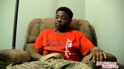 Horny bisexual DJ loves to show off his big black cock