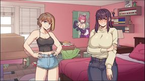 Chloe Got Boner To Her Roommate Amy In The First Day