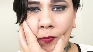 MONSTROUS BOOTY BOMBSHELL BRINGS THE PAIN   Tattooed Titans Takedown Her Juicy Jade Jiggle Matcher