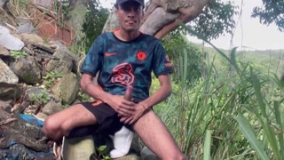 I was so horny that I sucked my own penis and came in my mouth