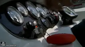 Inkhole AFRO'd ebony Babe gets an Amazing Ass Fucking on a High Quality Boat