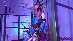 EGirl Cosplay Bondage