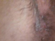 Extremely horny skinny teen gives himself a juicy facial then inserts his cum up his ass